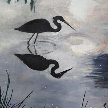 Blank greeting card with envelope featuring original artwork by Barbara Bose. $6 each.